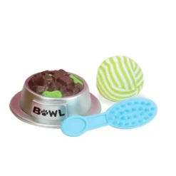 Kids Teamson Sophia's Plush Puppy and Accessories Set for 18" Dolls, Multi- FINAL SALE