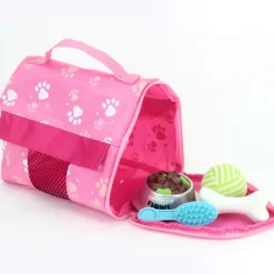 Kids Teamson Sophia’s Plush Puppy with Carrier and Accessories for 18" Dolls