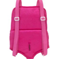 Kids Teamson Sophia's Quilted Plush Hands-Free Carrier for 15" or 18" Dolls, Hot Pink -FINAL SALE