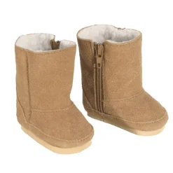 Kids Teamson Sophia's Set of 3 Suede Winter Boots for 18" Dolls, Pink/Purple/Tan