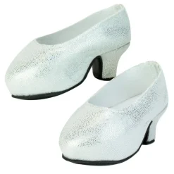 Kids Teamson Sophia's Sparkling Platform High Heels for 18" Dolls, Silver