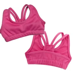 Kids Teamson Sophia's Sports Bra and Shorts, Socks, and High-Top Sneakers for 18