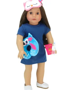 Kids Teamson Sophia’s Travel Accessories Plus Suitcase Set for 18