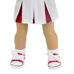 Kids Teamson Sophia’s White Crew Socks for 18" Dolls