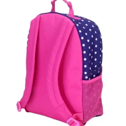 Kids Teamson Sophia's White Polka Dot Backpack Carrier for 15'' and 18'' Dolls, Navy/Hot Pink
