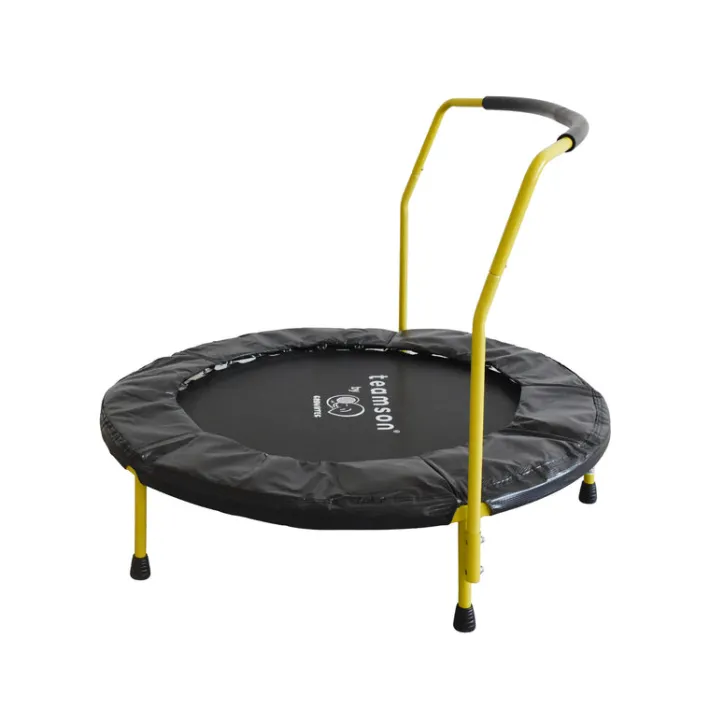 Kids Teamson by Crowntec 36'' UV-Resistant Kids Trampoline with Handle