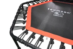 Kids Teamson by Crowntec 50'' UV-Resistant Hexagonal Trampoline with Handlebar
