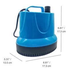 Teamson Home 1191 GPH Adjustable Submersible Water Pump