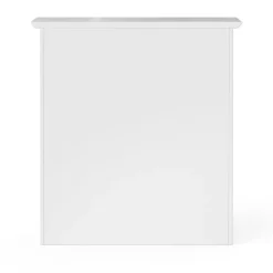 Teamson Home Connor Removable Two-Door Wall Cabinet, White