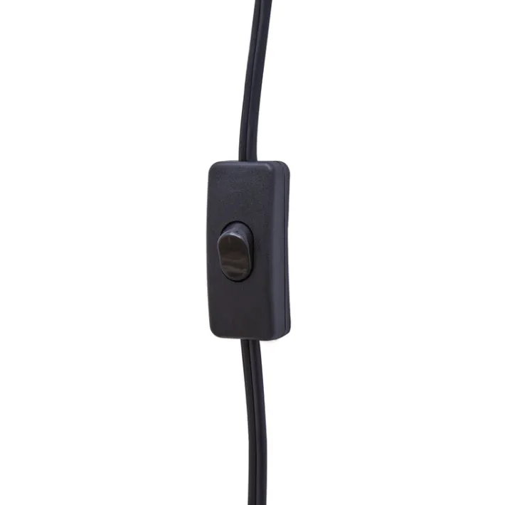 Teamson Home Heidi 2-Light Bathroom Vanity Wall Sconce Light with 3-Stage Touch Dimmer, Black/Brass