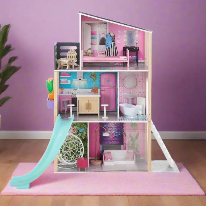 Kids Teamson Kids Dreamland Boho Beach House, Multicolor