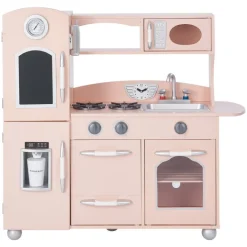 Kids Teamson Kids Little Chef Westchester Retro Play Kitchen, Pink