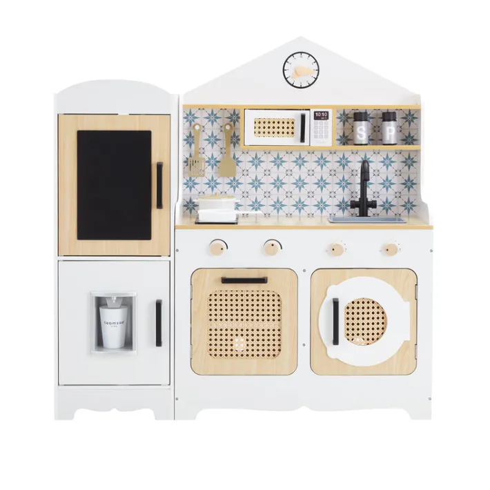 Kids Teamson Kids Little Chef Morocco Play Kitchen & Accessories, White/Natural