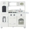 Kids Teamson Kids Little Chef Westchester Retro Kids Kitchen Playset, Ivory
