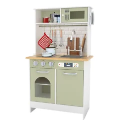 Kids Teamson Kids Little Chef Boston Modern Kitchen Playset, White/Green- FINAL SALE