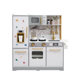 Kids Teamson Kids Little Chef Springfield Play Kitchen & Accessories, Gray/White