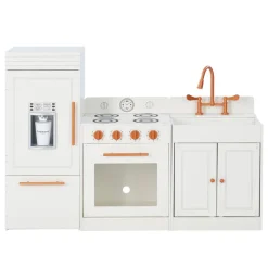 Kids Teamson Kids Little Chef Paris Complete Kitchen Playset, White/Rose Gold