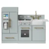 Kids Teamson Kids Little Chef Charlotte Modern Play Kitchen, Silver Gray/Gold