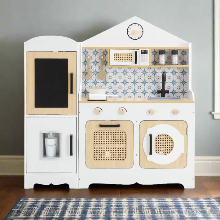 Kids Teamson Kids Little Chef Morocco Play Kitchen & Accessories, White/Natural