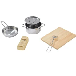 Kids Teamson Kids Little Chef Berlin Modern Play Kitchen with Accessories, Gray/White- FINAL SALE