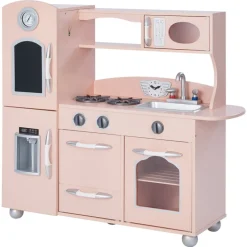 Kids Teamson Kids Little Chef Westchester Retro Play Kitchen, Pink