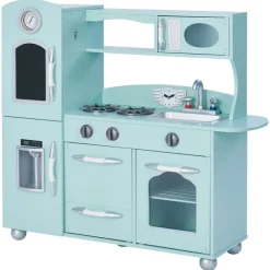 Kids Teamson Kids Little Chef Westchester Retro Kids Kitchen Playset, Mint -FINAL SALE