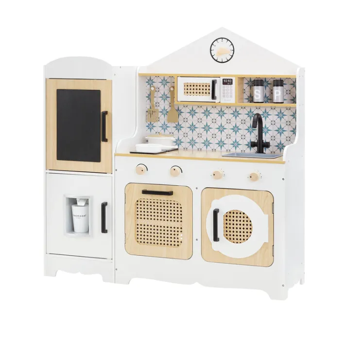 Kids Teamson Kids Little Chef Morocco Play Kitchen & Accessories, White/Natural