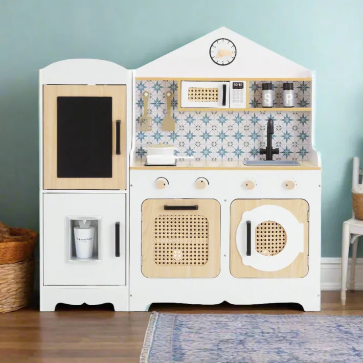 Kids Teamson Kids Little Chef Morocco Play Kitchen & Accessories, White/Natural