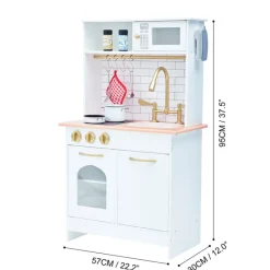 Kids Teamson Kids Little Chef Boston Classic Play Kitchen & Cookware, White