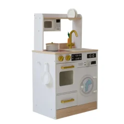 Kids Teamson Kids Little Chef Lake Tahoe Wooden Play Kitchen - Washer & Mini Garden