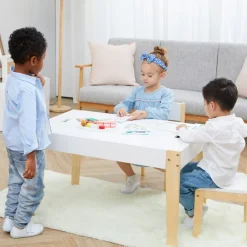 Kids Teamson Kids Little Chef Frankfurt 27 Piece Wooden Play Cooking Set with Recipe Tablet and Ingredients -FINAL SALE