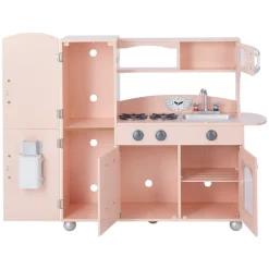 Kids Teamson Kids Little Chef Westchester Retro Play Kitchen, Pink