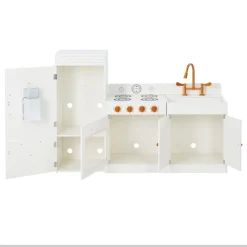 Kids Teamson Kids Little Chef Paris Complete Kitchen Playset, White/Rose Gold