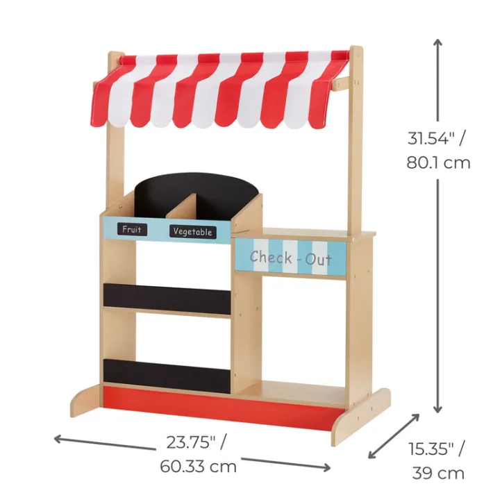Kids Teamson Kids My Little Helper Market Stand Playset, Multicolor
