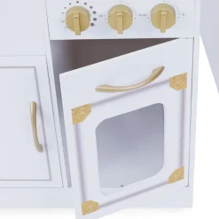 Kids Teamson Kids Petite Versailles Classic Play Kitchen with Accessories, White