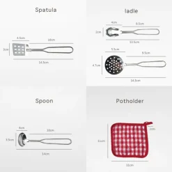 Kids Teamson Kids 11-Piece Little Chef Frankfurt Stainless Steel Cooking Accessory Set