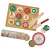 Kids Teamson Kids Play Cuttable Christmas Cookies Baking & Decorating Set, Multi
