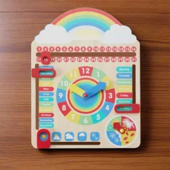 Kids Teamson Kids Preschool Play All About Today Calendar, Multicolor