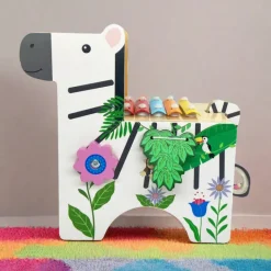 Kids Teamson Kids Zebra Learn & Play Activity Center with Xylophone, Multi