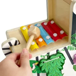 Kids Teamson Kids Zebra Learn & Play Activity Center with Xylophone, Multi