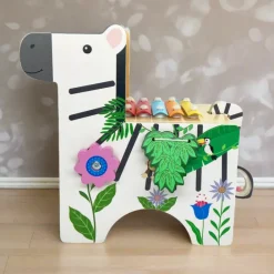 Kids Teamson Kids Zebra Learn & Play Activity Center with Xylophone, Multi